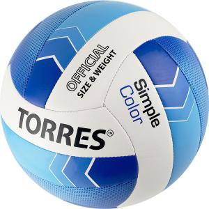 Купить Мяч волейбольный Torres Simple Color любительский р.5 в Ростове-на-Дону 